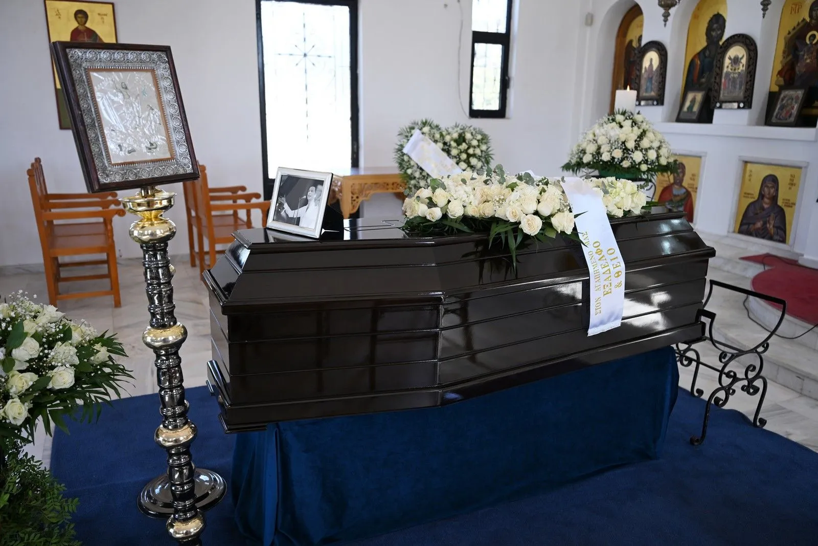 Κηδεία Γιώργου Μαρίνου