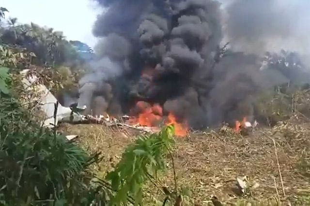 Κολομβία: Συνετρίβη στρατιωτικό αεροσκάφος με πάνω από 110 επιβαίνοντες