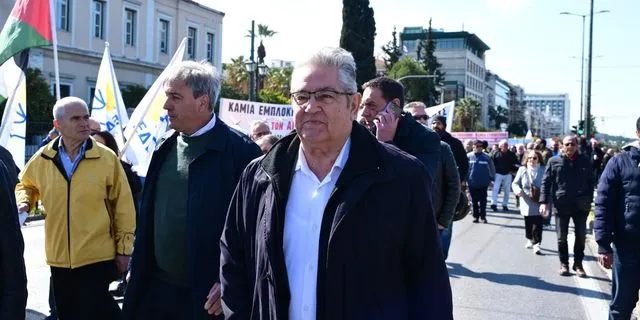 Συγκέντρωση στο πάρκο Ελευθερίας και πορεία προς την αμερικανική πρεσβεία στην Αθήνα, από εργατικές Ομοσπονδίες και Συνδικάτα ενάντια στην επίθεση των ΗΠΑ και Ισραήλ στο Ιράν