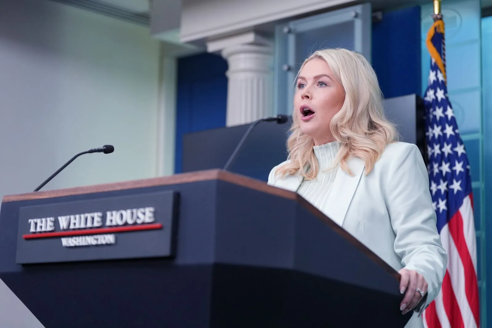 Οι δηλώσεις της εκπροσώπου Τύπου του Λευκού Οίκου για τη Μέση Ανατολή - LIVE EIKONA