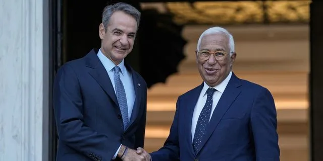 Κυριάκος Μητσοτάκης και Αντόνιο Κόστα