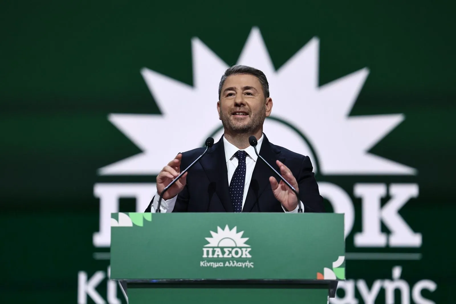 Ο Νίκος Ανδρουλάκης στο Συνέδριο ΠΑΣΟΚ
