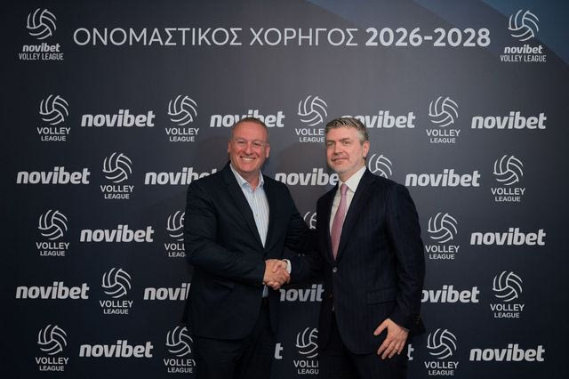 Νέα εποχή στο ελληνικό βόλεϊ: Η Novibet μεγάλος χορηγός ονοματοδοσίας της Volley League έως το 2028