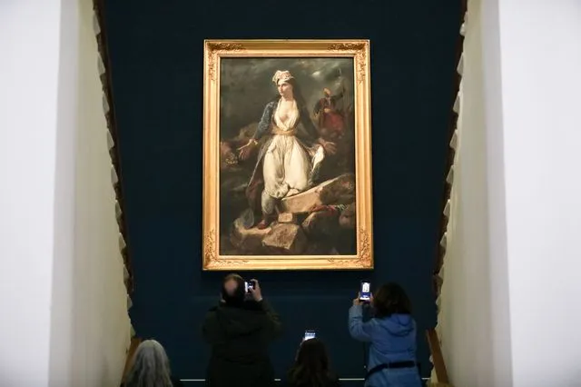 Ιστορική στιγμή: Στο Μεσολόγγι ο πίνακας του Ντελακρουά, για τα 200 χρόνια από την Έξοδο