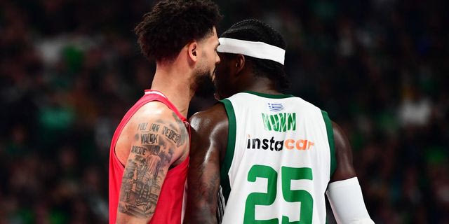 Παναθηναϊκός AKTOR – Ολυμπιακός: Στα χέρια Ναν και Ντόρσεϊ, ήρθαν κεφάλι με κεφάλι