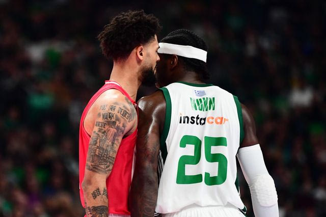 Παναθηναϊκός AKTOR – Ολυμπιακός: Στα χέρια Ναν και Ντόρσεϊ, ήρθαν κεφάλι με κεφάλι