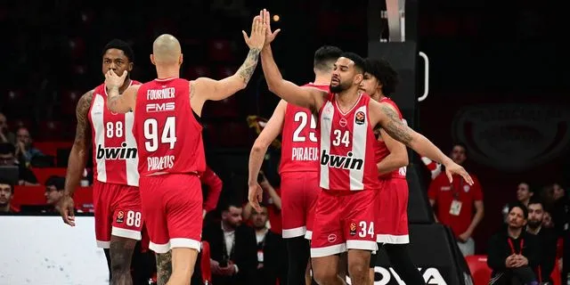 Ολυμπιακός – Μπασκόνια 90-80: Πηγαίνει στη Βαλένθια για να κλειδώσει την τετράδα