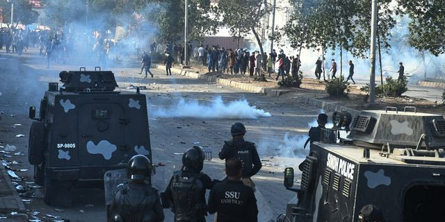 Συγκρούσεις διαδηλωτών - Αστυνομίας στο Πακιστάν