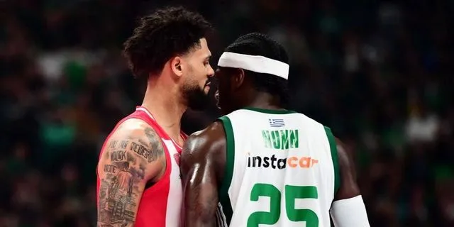 Παναθηναϊκός – Ολυμπιακός: Τι γράφει το φύλλο αγώνα για τις αποβολές Ναν και Ντόρσεϊ