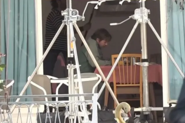 Ο Μπράντ Πιτ στα γυρίσματα της νέας ταινίας στην Αττική