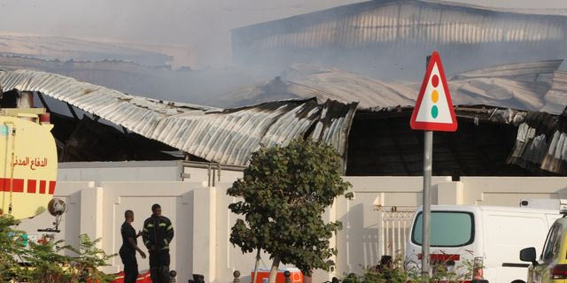 Καπνοί σε κτήριο στο Κατάρ