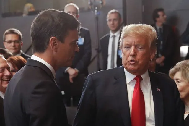 Πέδρο Σάντσεθ και Ντόναλντ Τραμπ