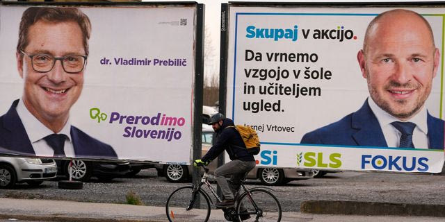 Εκλογές στη Σλοβενία: Ο φιλελεύθερος Γκολόμπ απέναντι στον φιλοτραμπικό Γιάνσα