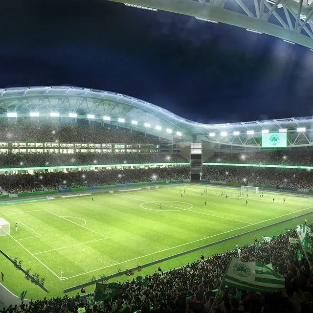 Παναθηναϊκός: Συμφωνία-μαμούθ για την κατασκευή του στεγάστρου στο νέο γήπεδο του τριφυλλιού