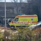 Θεσσαλονίκη: Σύγκρουση ασθενοφόρου με περιπολικό στο κέντρο της πόλης – Βίντεο