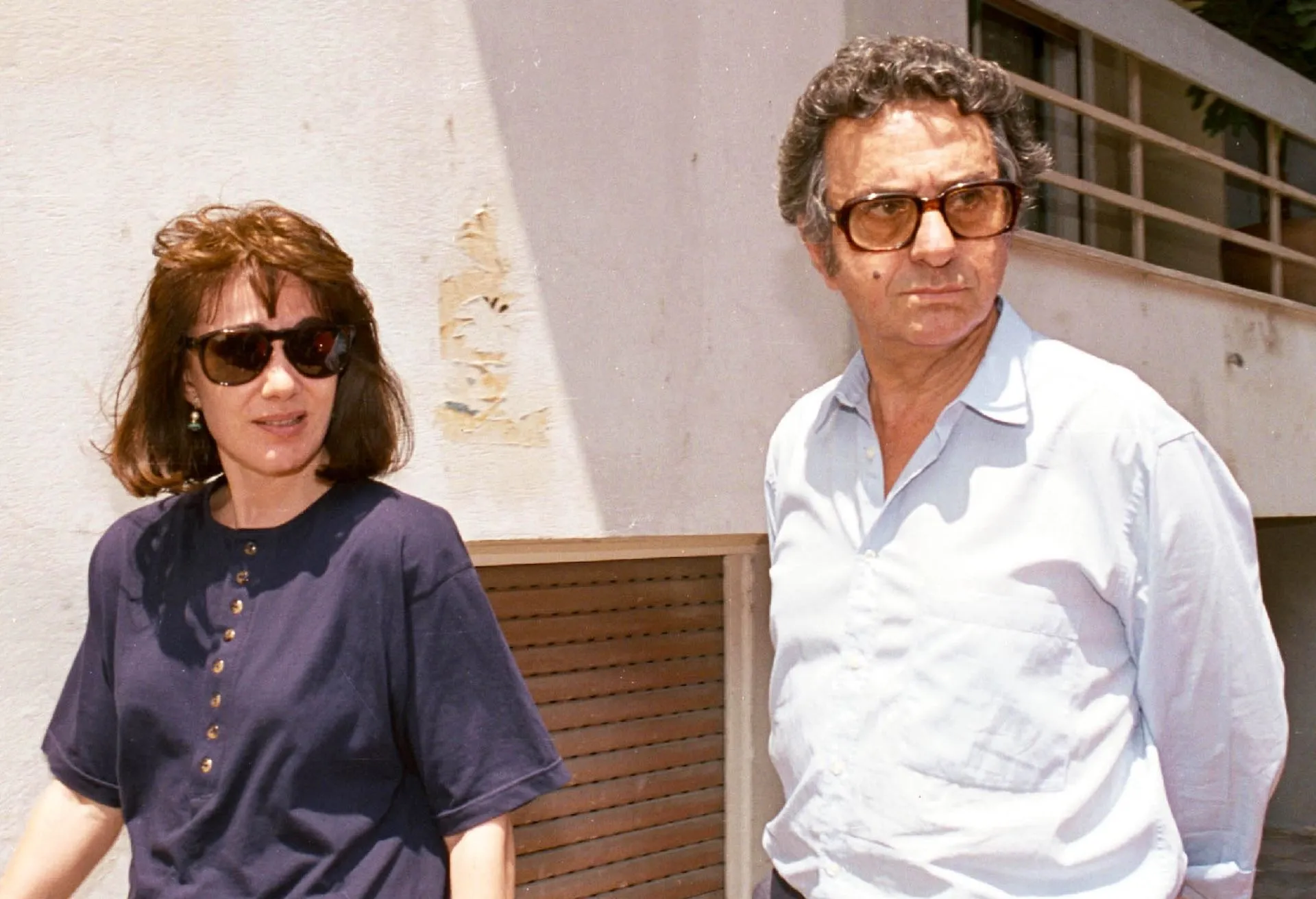 Ο Στέφανος Ληναίος και η Έλλη Φωτίου