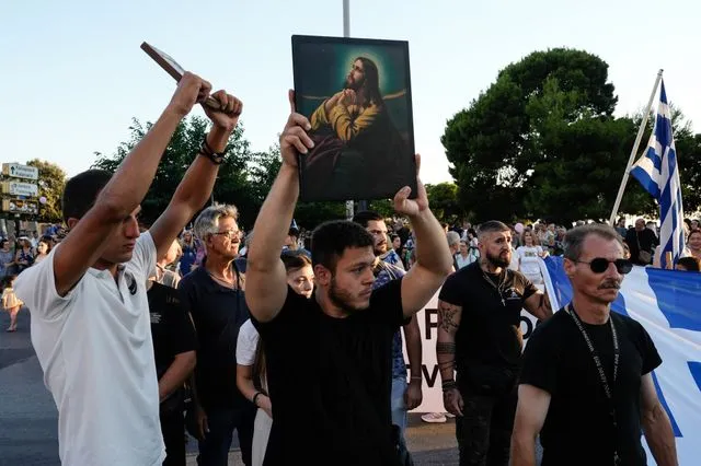 Πορεία ακροδεξιών στη Θεσσαλονίκη