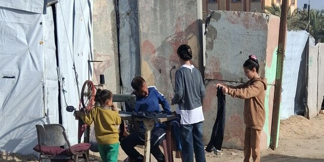 Η ζωή στους καταυλισμούς στην Khan Yunis