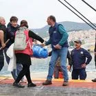 Διαμαρτυρία κτηνοτρόφων της Λέσβου στο λιμάνι της Μυτιλήνης