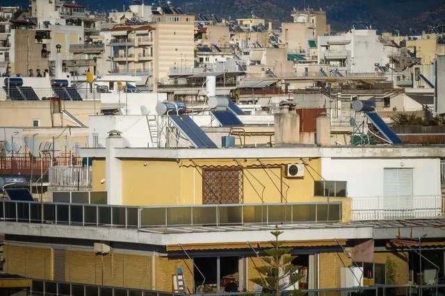 Σπίτια στο κέντρο της Αθήνας
