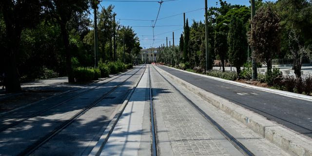 Στιγμιότυπο από την λεωφόρο Βασιλίσσης Όλγας στην Αθήνα