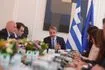 Ο Κυριάκος Μητσοτάκης στο υπουργικό συμβούλιο