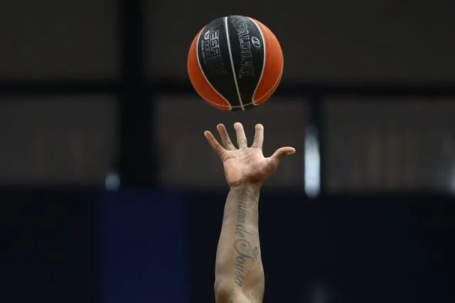 Στιγμιότυπο από αγώνα μπάσκετ