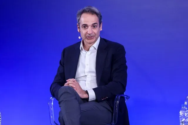 Ο Κυριάκος Μητσοτάκης στις εργασίες του 4ου προσυνεδρίου της Νέας Δημοκρατίας στο Ηράκλειο Κρήτης, Δευτέρα 20 Απριλίου 2026.