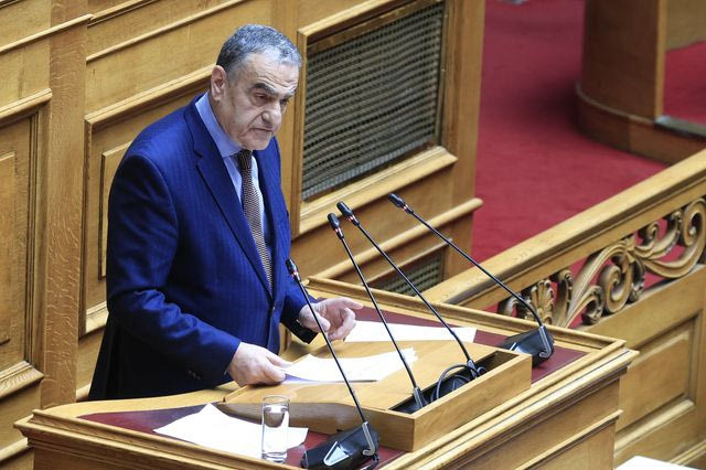 O βουλευτής Λέσβου της ΝΔ, Χαράλαμπος Αθανασίου