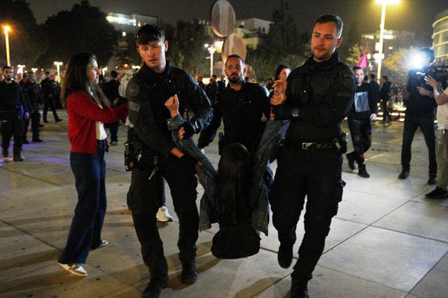 Ισραήλ: Η αστυνομία διέλυσε αντιπολεμική διαδήλωση στο Τελ Αβίβ