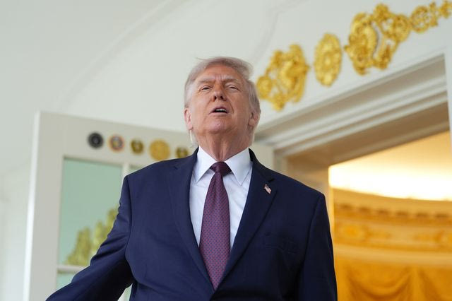 Ο Αμερικάνος πρόεδρος Ντόναλντ Τραμπ