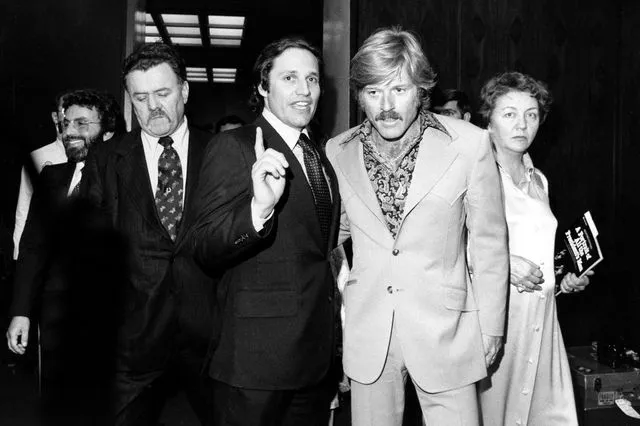 O Bob Woodward και ο Robert Redford