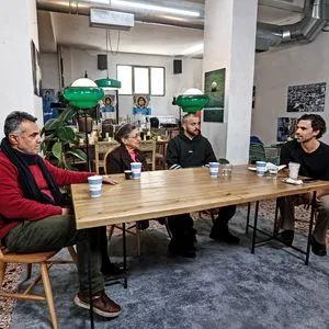 Novel 729, Κατερίνα Μάτσα, Δημήτρης Γιαννάτος συζητούν με τον Γιώργο Λέντζα