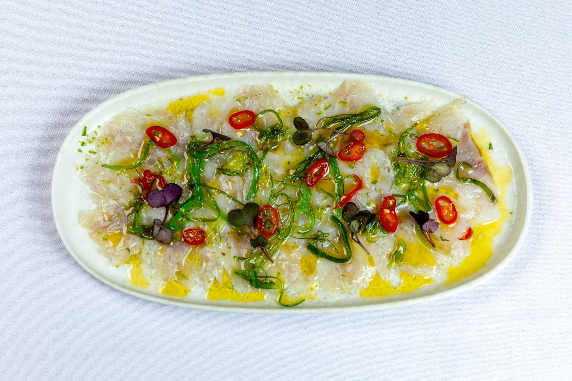 Καρπάτσιο Τσιπούρας στο Delos