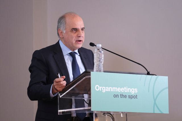 Ο Γεώργιος Παπαθεοδωρίδης, Πρόεδρος του Ελληνικού Οργανισμού Μεταμοσχεύσεων.