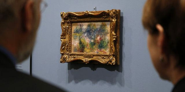 Πίνακας του Renoir (φωτογραφία αρχείου)