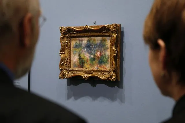 Πίνακας του Renoir (φωτογραφία αρχείου)