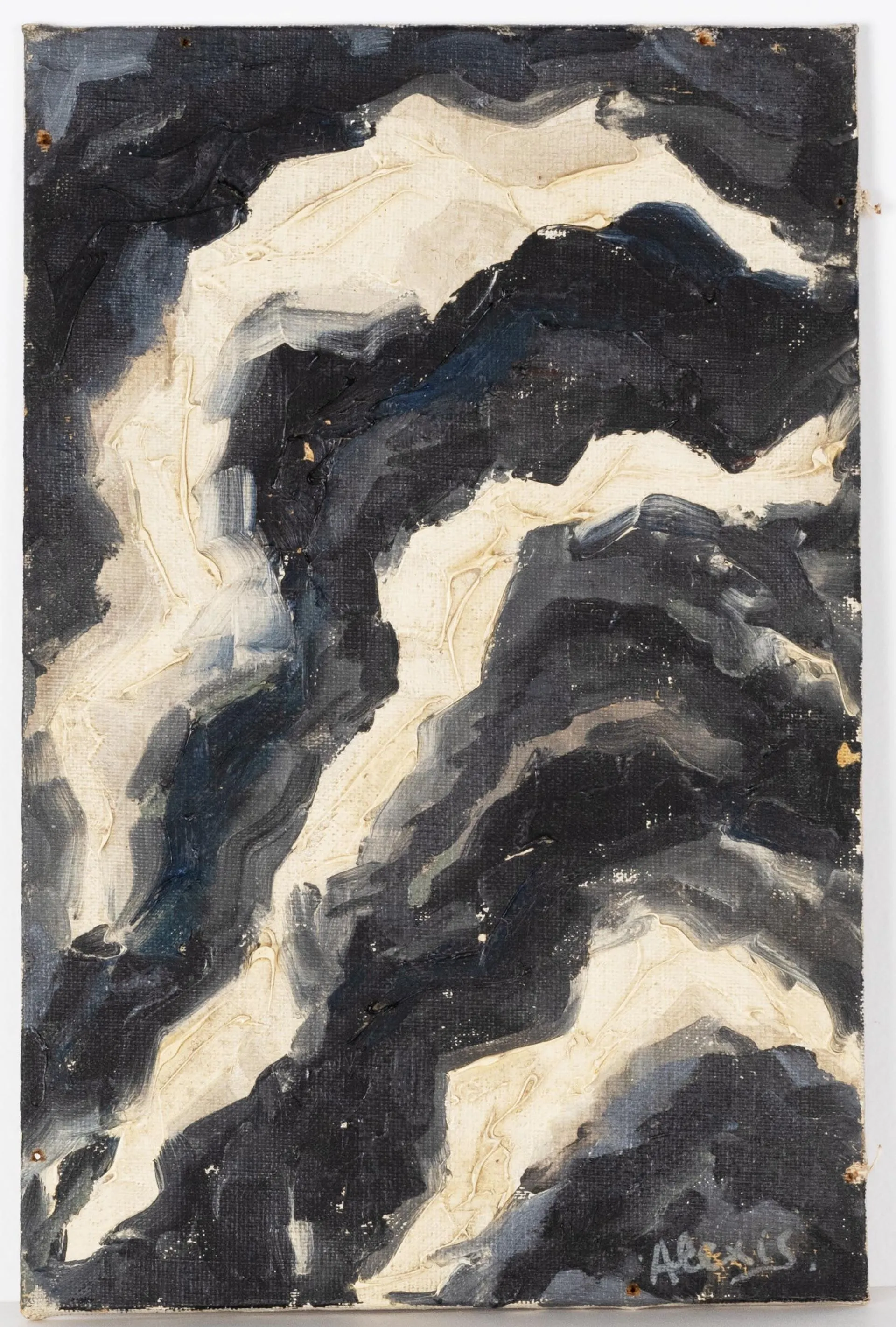 O μικρός πίνακας που έφτιαξε ο Αλέξης Ακριθάκης για τον αεροπόρο ξάδελφό του