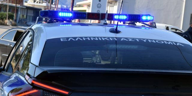 Περιπολικό της ΕΛ.ΑΣ σε τροχαίο ατύχημα