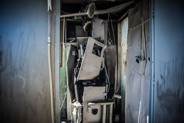 Έκρηξη σε μηχάνημα αυτόματης ανάληψης (ΑΤΜ) - Φωτογραφία αρχείου