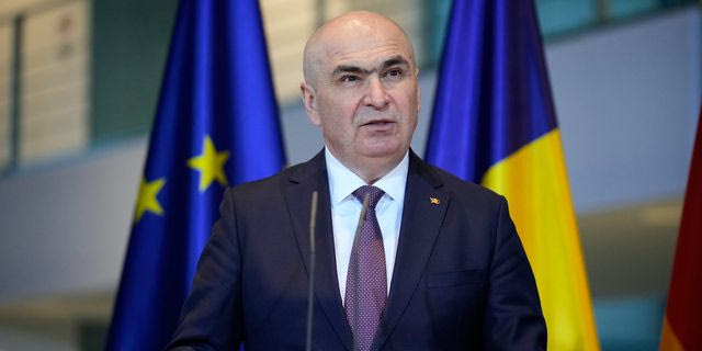 ⁠Ο πρωθυπουργός της Ρουμανίας Ίλιε Μπολοζάν