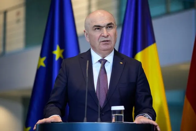 ⁠Ο πρωθυπουργός της Ρουμανίας Ίλιε Μπολοζάν