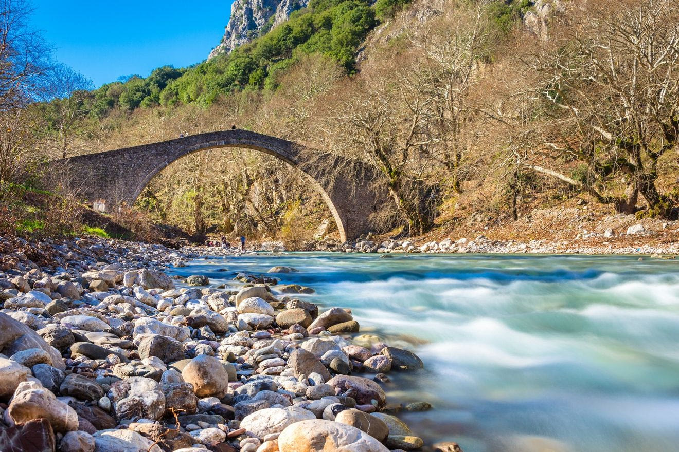 Το γεφύρι της Πύλης ή του Αγίου Βησσαρίωνα, στην Πύλη Τρικάλων