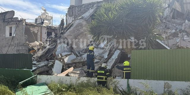 Κύπρος: Ένας νεκρός από την κατάρρευση πολυκατοικίας – Αγωνία για εγκλωβισμένο στα συντρίμμια