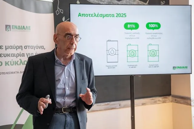 Σταθερή πρωτιά της Ελλάδας στη διαχείριση Αποβλήτων Λιπαντικών Ελαίων (ΑΛΕ)