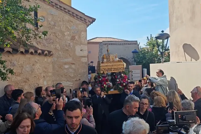 Κατάνυξη στον πρώτο Επιτάφιο στον Προφήτη Ελισσαίο του Ψυρρή