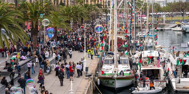 Σκάφη του Global Sumud Flotilla (αρχείου)