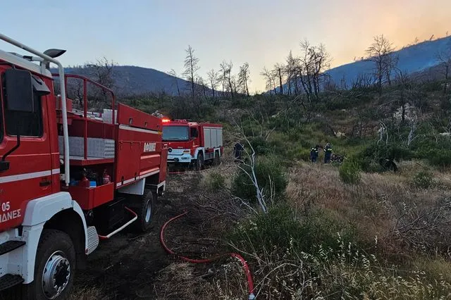 Φωτιά σε δασική έκταση στην Πάρνηθα – Τεράστια κινητοποίηση της Πυροσβεστικής