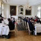 Επίσημο γεύμα προς τιμήν της γαλλικής αντιπροσωπείας από τον Γιώργο Γεραπετρίτη