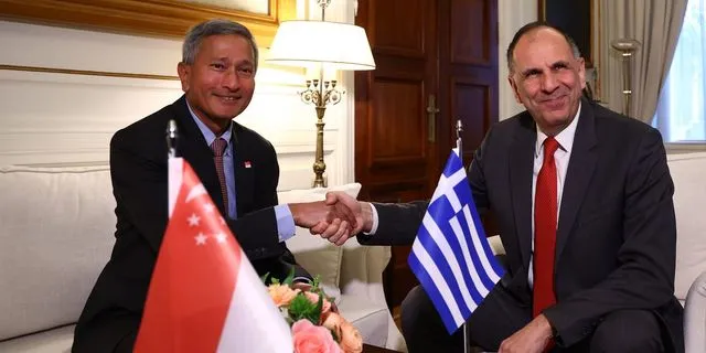 Γιώργος Γεραπετρίτης και Βίβιαν Μπαλακρίσναν